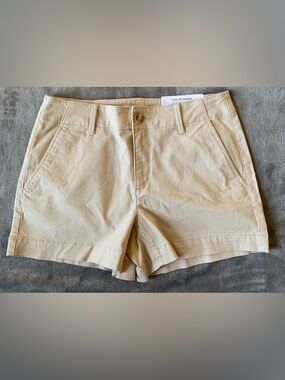 LOFT Khaki Beige Short 4” Inseam